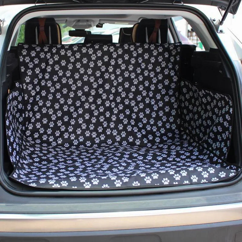 Waterproof Dog Car Seat Cover Trunk Case Dog Car Transporter Travel Mat Pad Dog Carriers Hammock For Small Medium Large Dogs