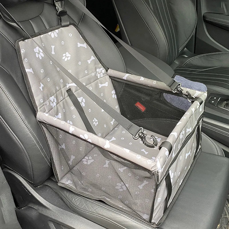 Luxury Custom Anti-Scratch Safety Belt Foldable Mesh Waterproof Oxford Car Seat Cover Modern Style Comfortable for Cats Dogs