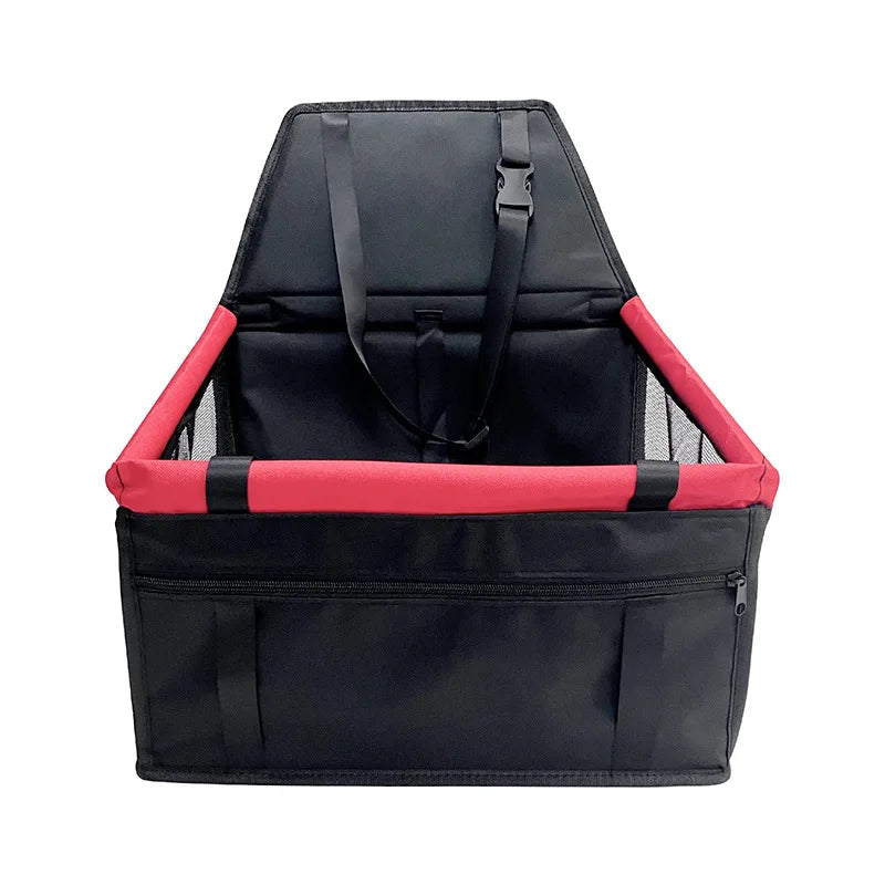 Luxury Custom Anti-Scratch Safety Belt Foldable Mesh Waterproof Oxford Car Seat Cover Modern Style Comfortable for Cats Dogs